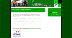 Desktop Screenshot of eoffelectrical.com